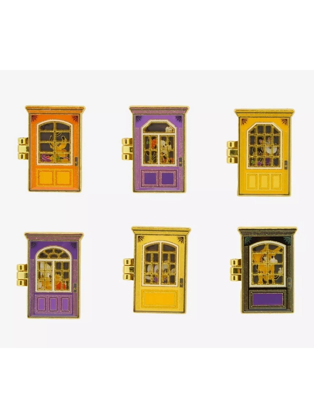 Mickey Mouse & Friends Trick-or-Treat Doors Hinged Blind Box Enamel Pin 6